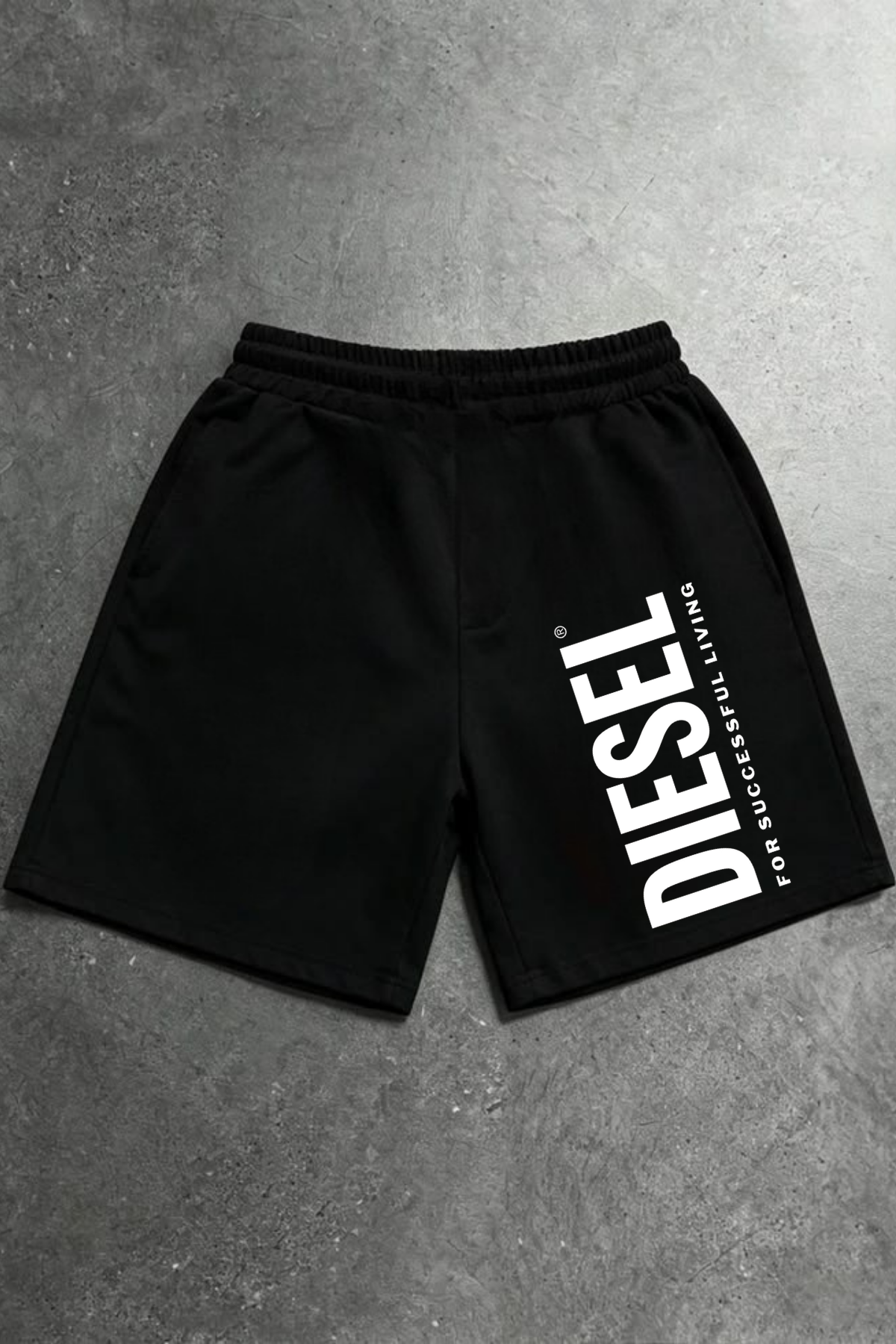 Diesel Baskılı Casual Şort