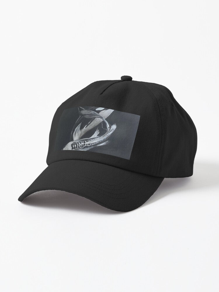 Killer Whale X Ghost Koi Baskılı Şapka