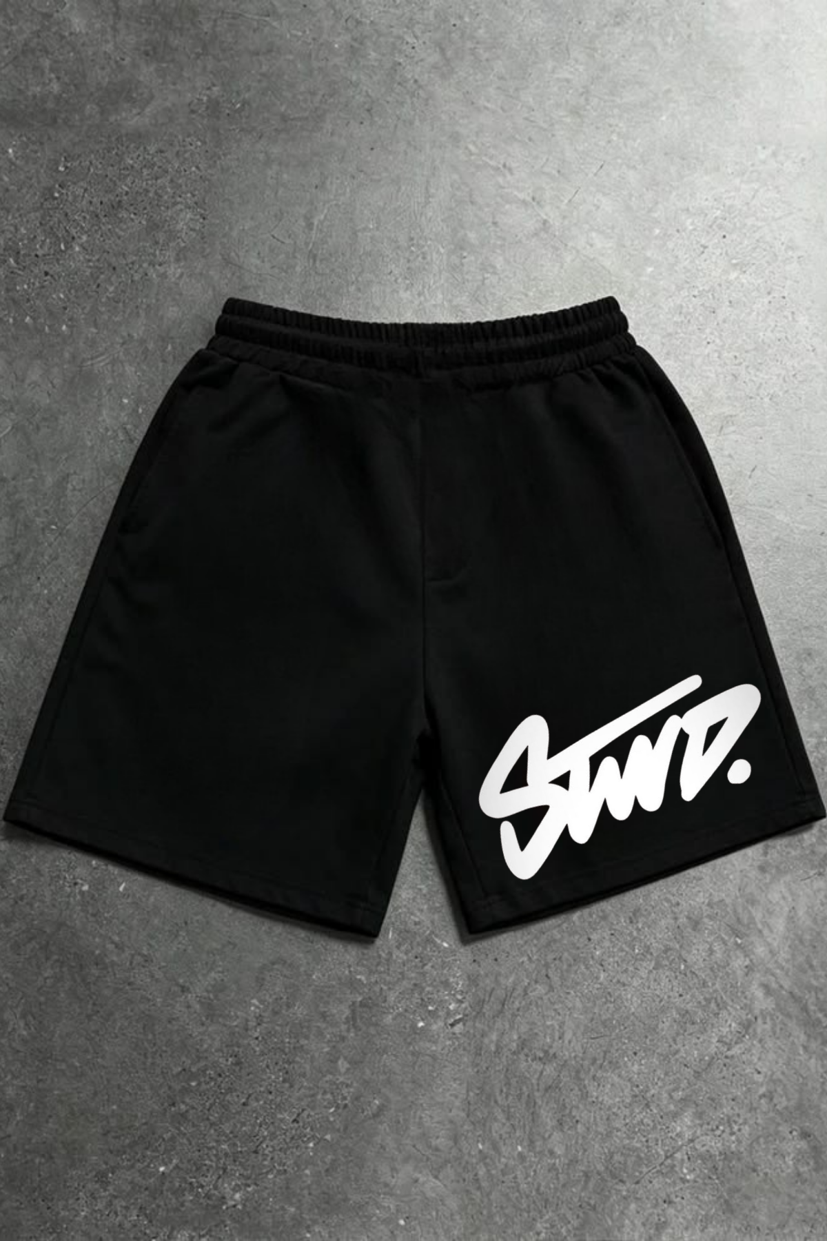 Stwd Baskılı Casual Şort