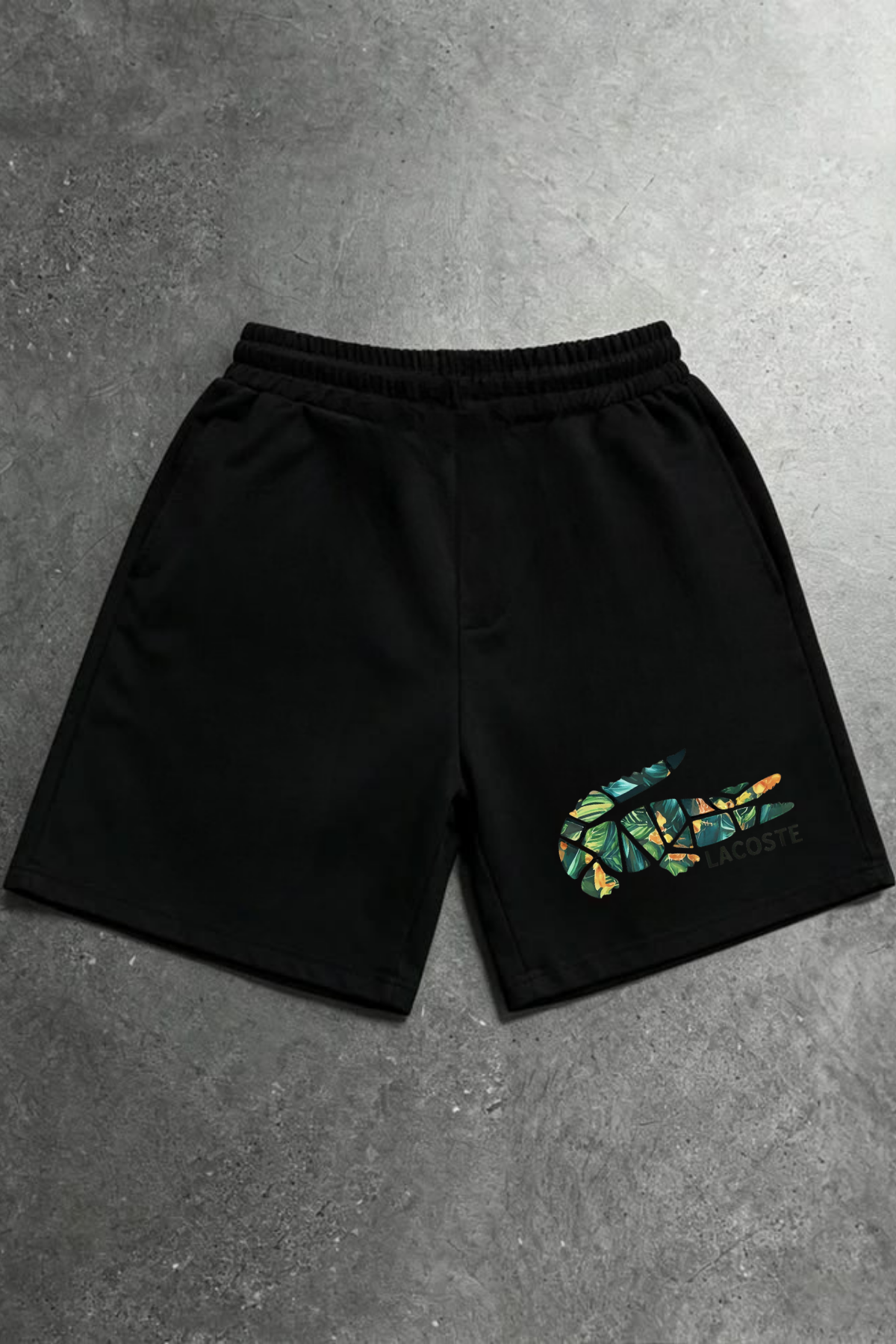 Lacoste Baskılı Casual Şort