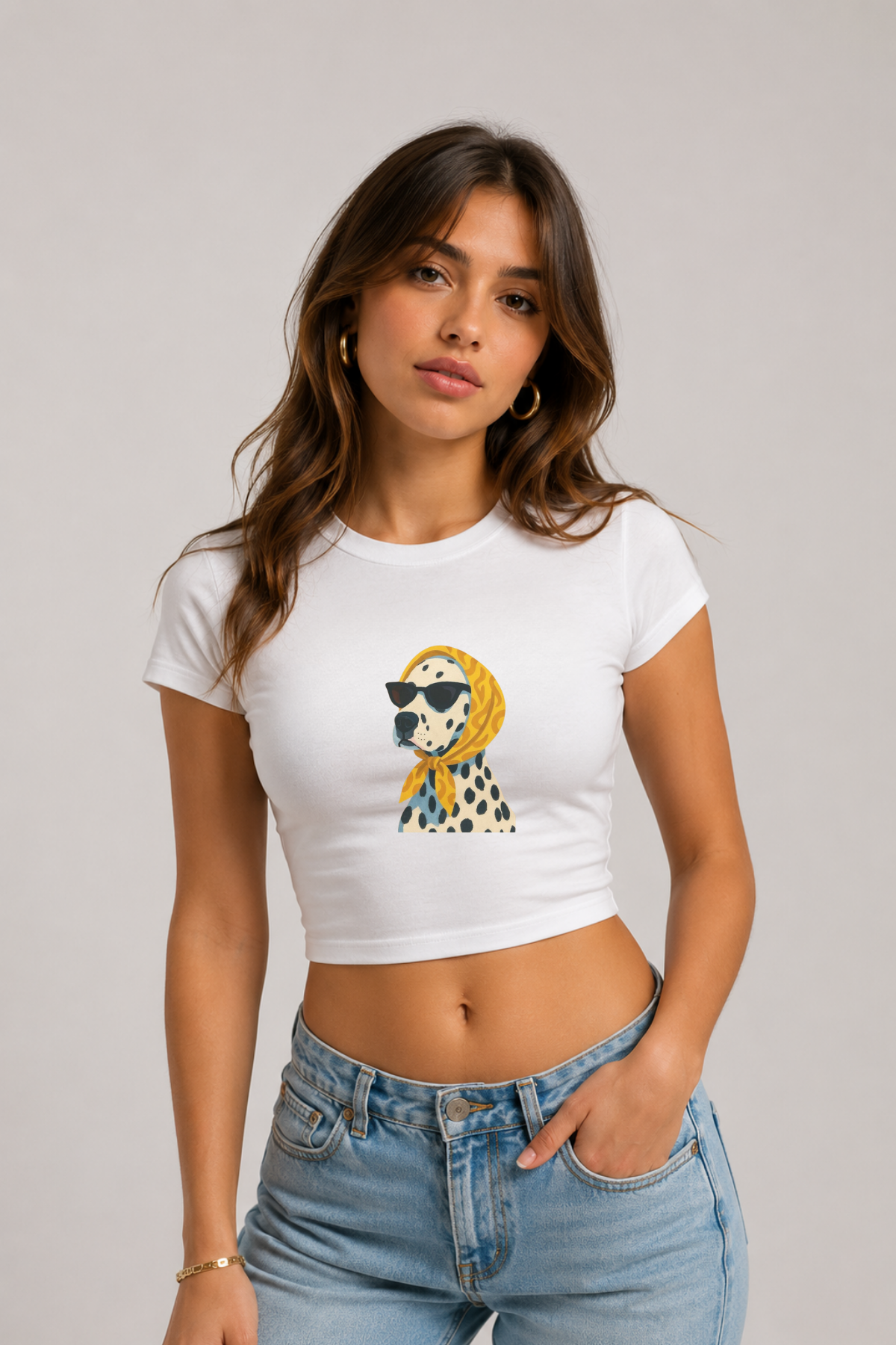 One Dogs Baby Tee – Cropped Fit Tee
