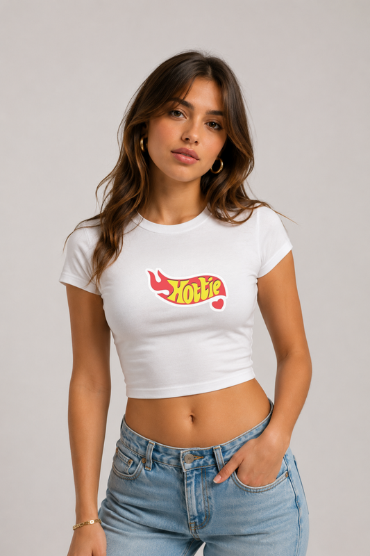 Hottie Baby Tee – Cropped Fit Tee