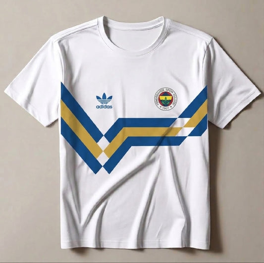 Fenerbahçe Retro Forma Tişörtü – Sarı Lacivert Taraftar Koleksiyonu