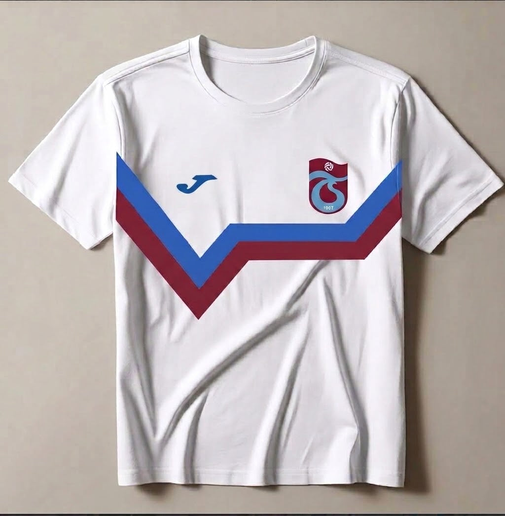 Trabzonspor Retro Forma Tişörtü – Bordo Mavi Taraftar Koleksiyonu