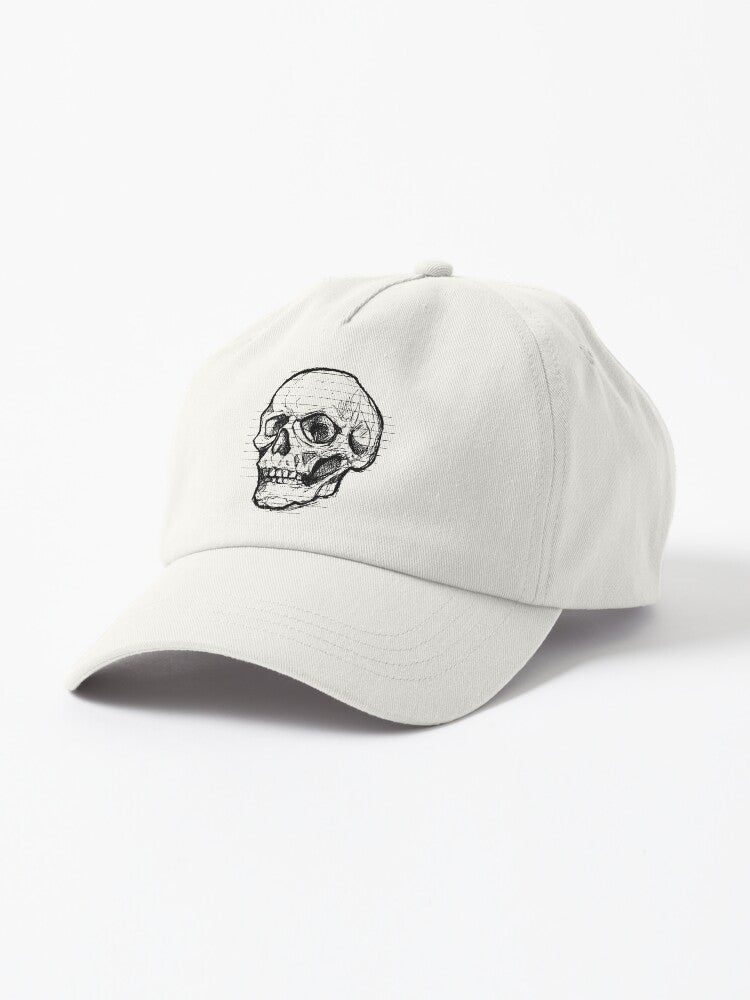 Skull Baskılı Şapka